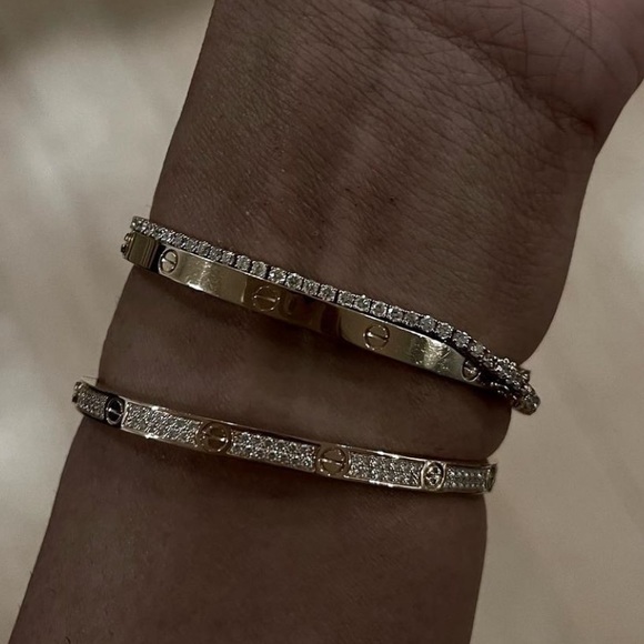 Cartier Jewelry - MAKE OFFER - ROSE GOLD SMALL CARTIER LOVE BRACELET - size 15